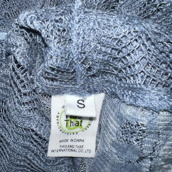 This that boho slate Gray Lace Cardigan! - Picture 11 of 11